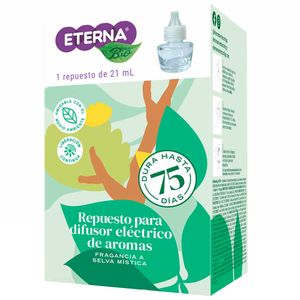 Ambientador Eléctrico ETERNA Fragancia Selva Mística Rpto 1un de 21ml