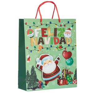 Bolsa de Regalo CLASS&WORK Papa Noel Grande