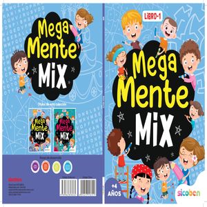 Libro Infantil SICOBEN de Aprendizaje Megamente (Modelos Aleatorios)