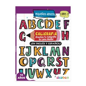 Libro Infantil SICOBEN Caligrafía y Números (Modelos Aleatorios)