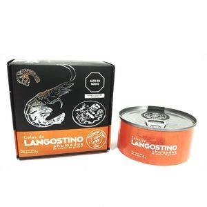 Colas de Langostino Ahumadas NATURAL FISH en Aceite Girasol Caja 170g