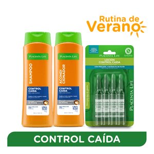 Placenta Life Rutina De Verano Control Caída