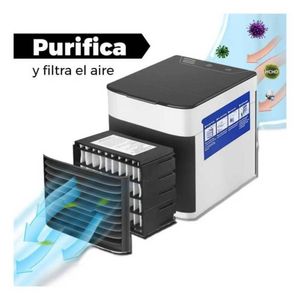 Mini Aire Acondicionado Enfriador y Purificador Portátil 3 Velocidades