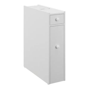 Mueble de Baño Organizador Moderno Keigi Blanco R&R MUEBLES