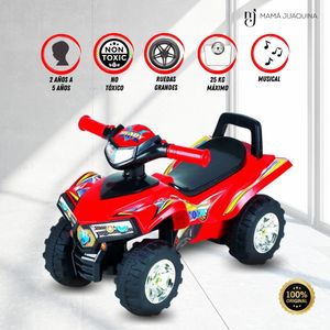 Correpasillo Montable Kingdom «BABY EXPLORER» Rojo