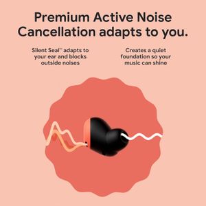 Google Pixel Buds Pro Auriculares con Cancelación De Ruido Carga Inalámbrica Coral