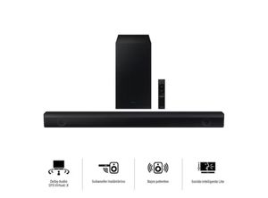 Soundbar Samsung 410 Watts con Bluetooth HW-B550 - Negro