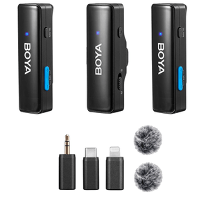 Micrófono Boya Boyalink Profesional Multiconexión Universal Dual