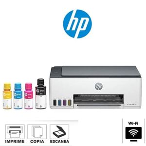 Impresora Multifuncional HP Smart Tank 580  wifi, bluetooth.