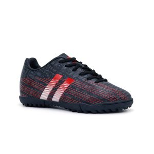 Zapatilla de Futbol para Niño Patrick DARWIN-N24 Negro Rojo