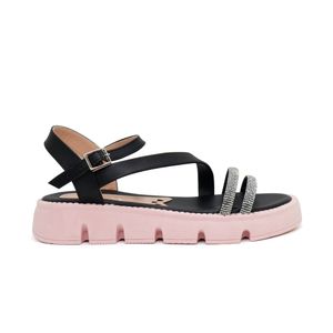 Sandalia Juvenil Par&ss MV23-S612 Negro