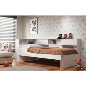 Cama - Estante Piccolo Blanco 1 Plaza