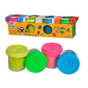 Masas Art & Fun Moldeable Pack 4 Escarcha