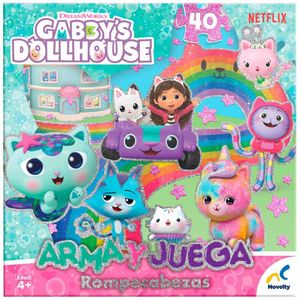 Rompecabezas GABBYS DOLLHOUSE Arma y Juega JCA-4306