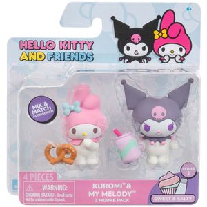 Figuras de Colección HELLO KITTY and Friends Pack 2un Asst HKT0001