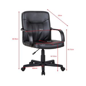 Silla de Oficina Giratoria Texas Nylon/PP/Acero Negro Orange
