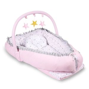 Cuna Colecho Maternelle Grande 2 En 1 Rosado