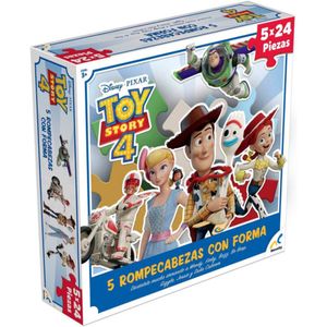 Rompecabezas Disney 5 En 1 Toy Story 24 Piezas