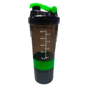 Shaker 3 cuerpos Negro/Verde