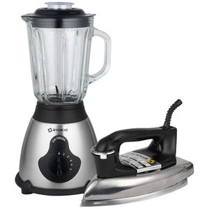 Combo IMACO Licuadora 1.5L BLS509+ Plancha Pesada I1700