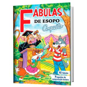 Libro COQUITO Fábulas Esopo 3