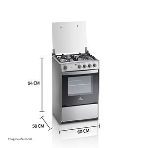 Cocina de Pie Indurama Viena Qz 4 Quemadores Croma