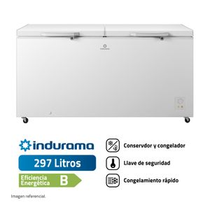 Congelador Indurama CI-420BL Blanco