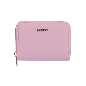 Monedero rectangular miniso candy color rosa -  Miniso