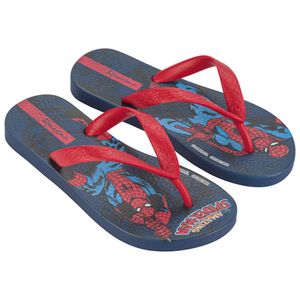 Sandalias Spiderman Para Niño Azul Y Rojo Sintetico