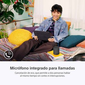 Sony Parlante Bluetooth SRS-XB100 Portátil Waterproof Negro