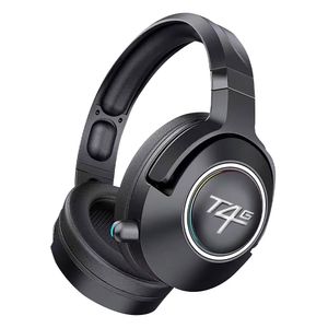 Audífonos gamer inálambrico T4G skyrider 7.1 tri-mode 2.4G, conexión bluetooth, USB-C, negro