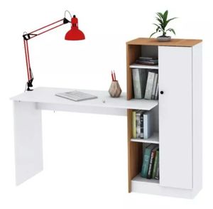 Escritorio Clásico Rex color Blanco 1 puerta TU MESITA