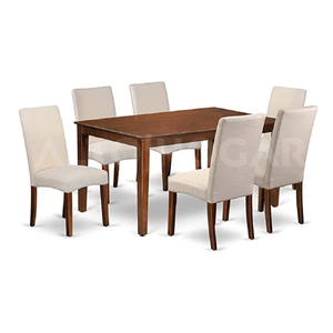 Juego de Comedor Alto Hogar 6 Sillas Concept Beige