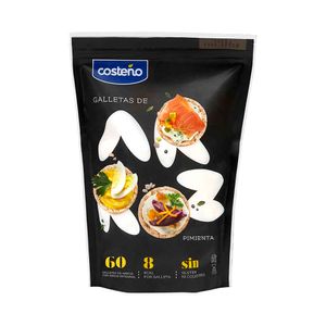 Galleta de Arroz COSTEÑO Pimienta 150g
