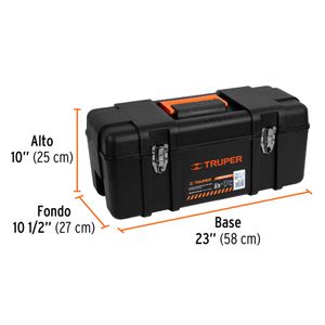 Caja para Herramienta de 23" Industrial Broches Metálicos Truper 11506