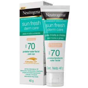 Bloqueador NEUTROGENA Óleo Clara SPF 70+ Frasco 40g