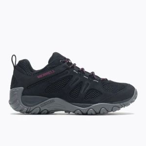 Zapatillas Outdoor Merrell Para Mujer Negro Cuero