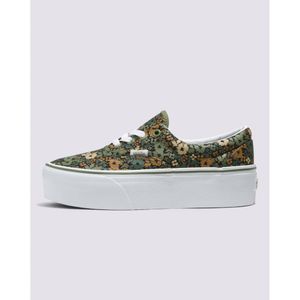 Zapatillas Urbanas Vans Para Mujer Verde Textil