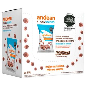 Choco Crunch ANDEAN Nunatura Caja 8un