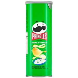 Papas PRINGLES Crema y Cebolla Lata 109g