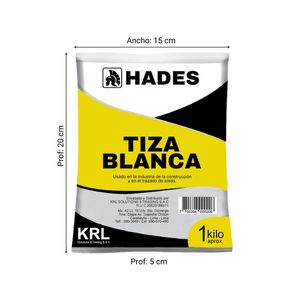 Tiza blanca 1kg