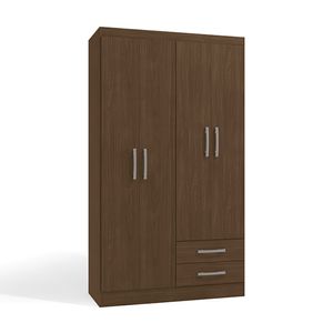 Ropero Cali 4 Puertas 2 Cajones 2 Repisas MDP Jacaranda