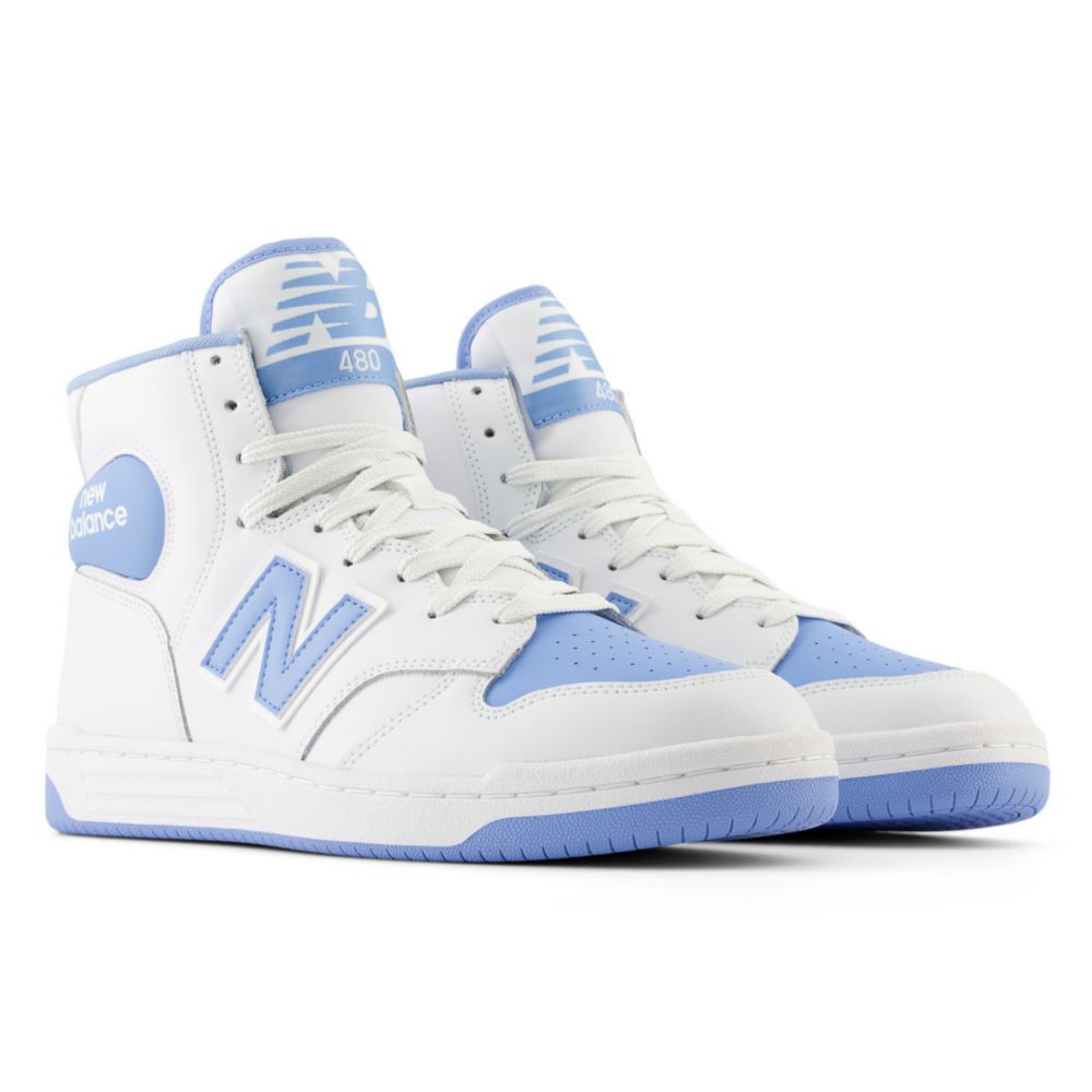zapatillas urbanas new balance para hombre bb480scc blanco
