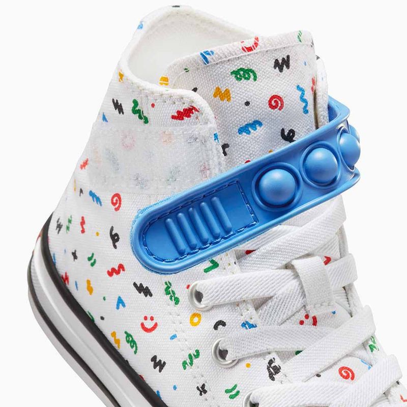 Zapatillas Urbanas Converse Para Nino As Bubble Strap A06316C Blanco Talla 28 Real Plaza