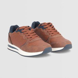 Zapatillas Urbanas Para Hombre Malabar Pu Catac Marrón