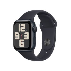 Apple Watch SE GPS - Caja de aluminio medianoche 40 mm - Correa deportiva medianoche - Talla M/L