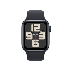 Apple Watch SE GPS - Caja de aluminio medianoche 40 mm - Correa deportiva medianoche - Talla M/L