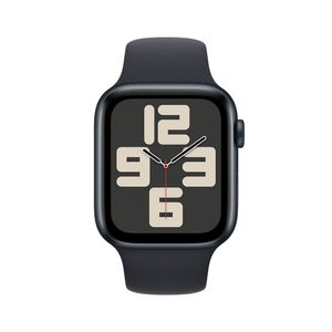 Apple Watch SE GPS - Caja de aluminio medianoche de 44 mm - Correa deportiva medianoche - Talla S/M