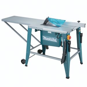 Sierra de Mesa 12 3/8" (315mm) 2000W Corte en 90° 85mm c/ Ruedas Makita 2712