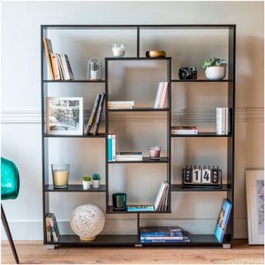 Librero XL Mirage Ventitas Home Negro